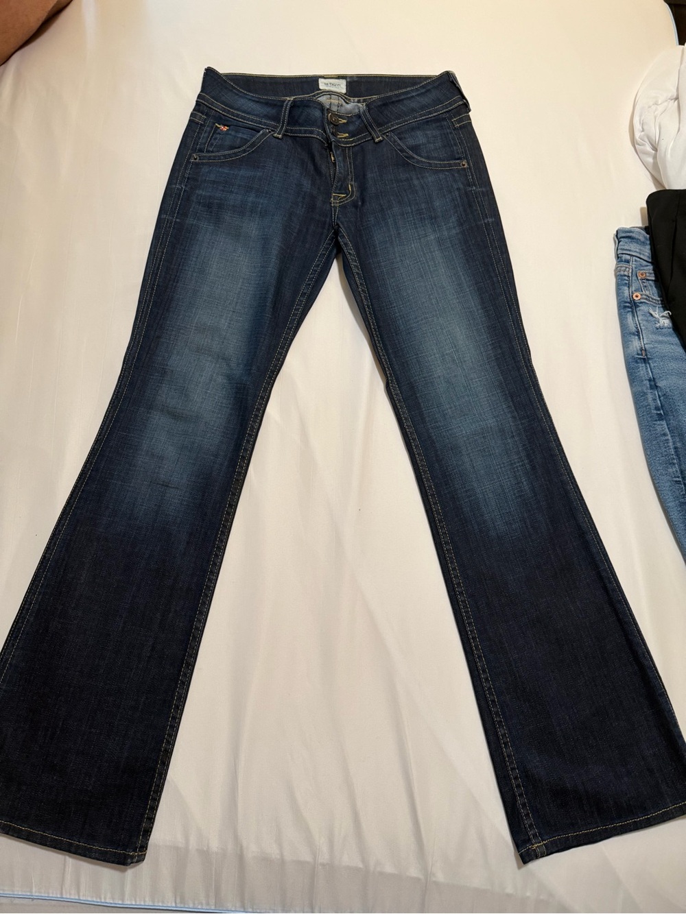Hudson Jeans Dark Indigo Flare Jeans